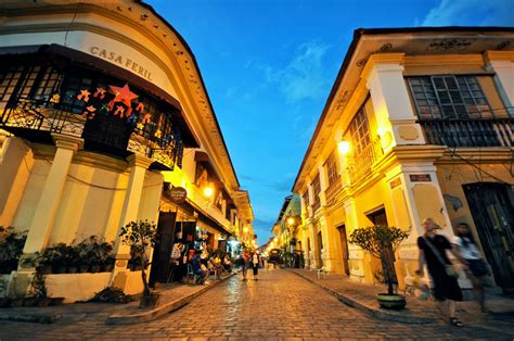 The Heritage Village of Vigan .